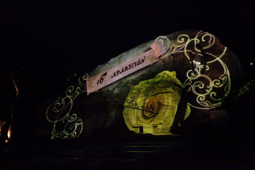 The Lourdes show is a true immersive catechesis.