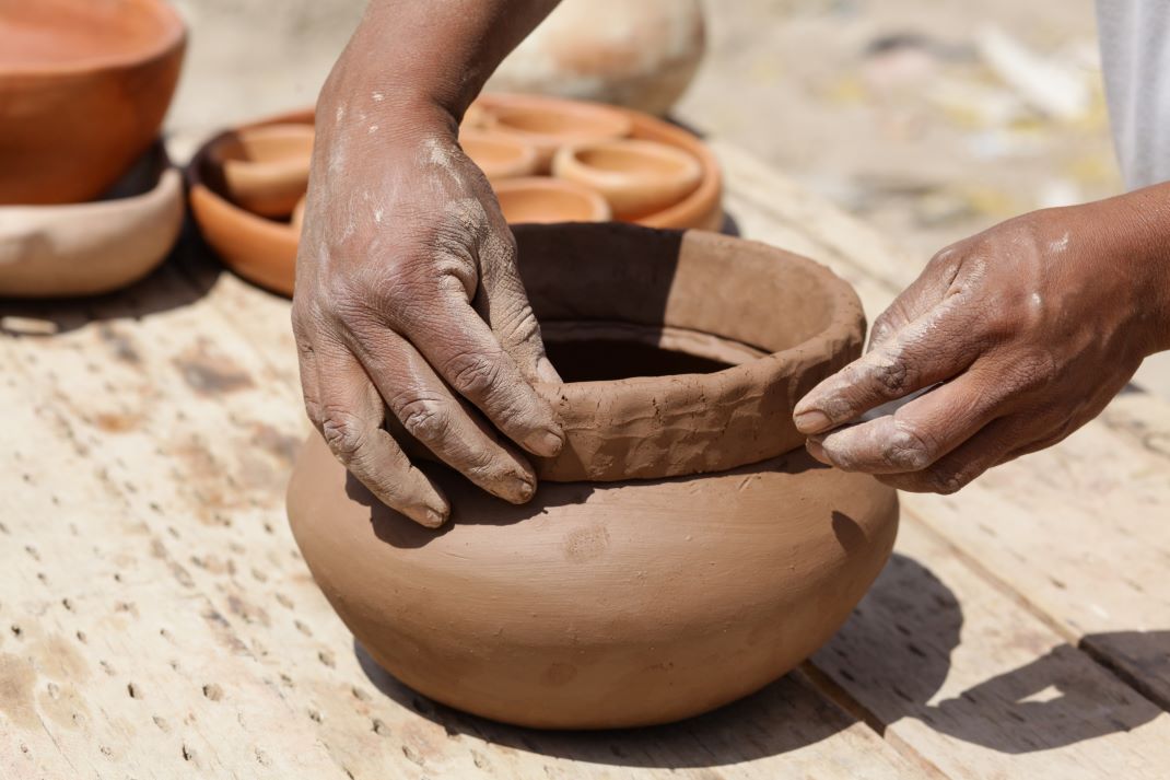 Artesanías talladas en piedra de Rosendo Cancino (El Mollar)