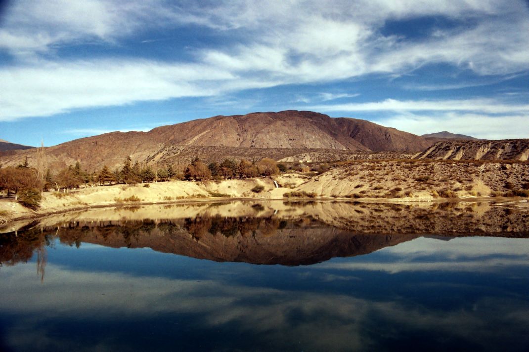 The Los Zazos Dam is one of the natural attractions of Amaicha del Valle.